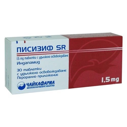 Писизиф SR 1,5 mg х30 таблетки с удължено освобождаване Чайкафарма