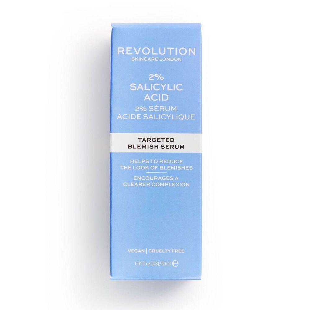Revolution Skincare 2% Salicylic Acid Серум за лице със салицилова киселина против петна x30 мл