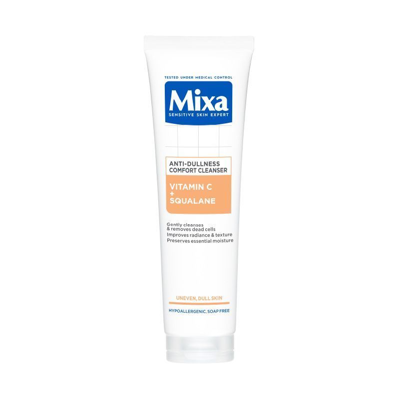 Mixa Sensitive Vitamin C Почистващ гел за лице с витамин C x150 мл