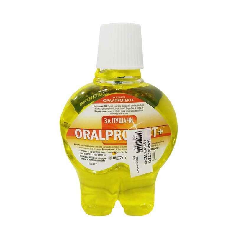 Oral Protect + Вода за уста за пушачи х300 мл