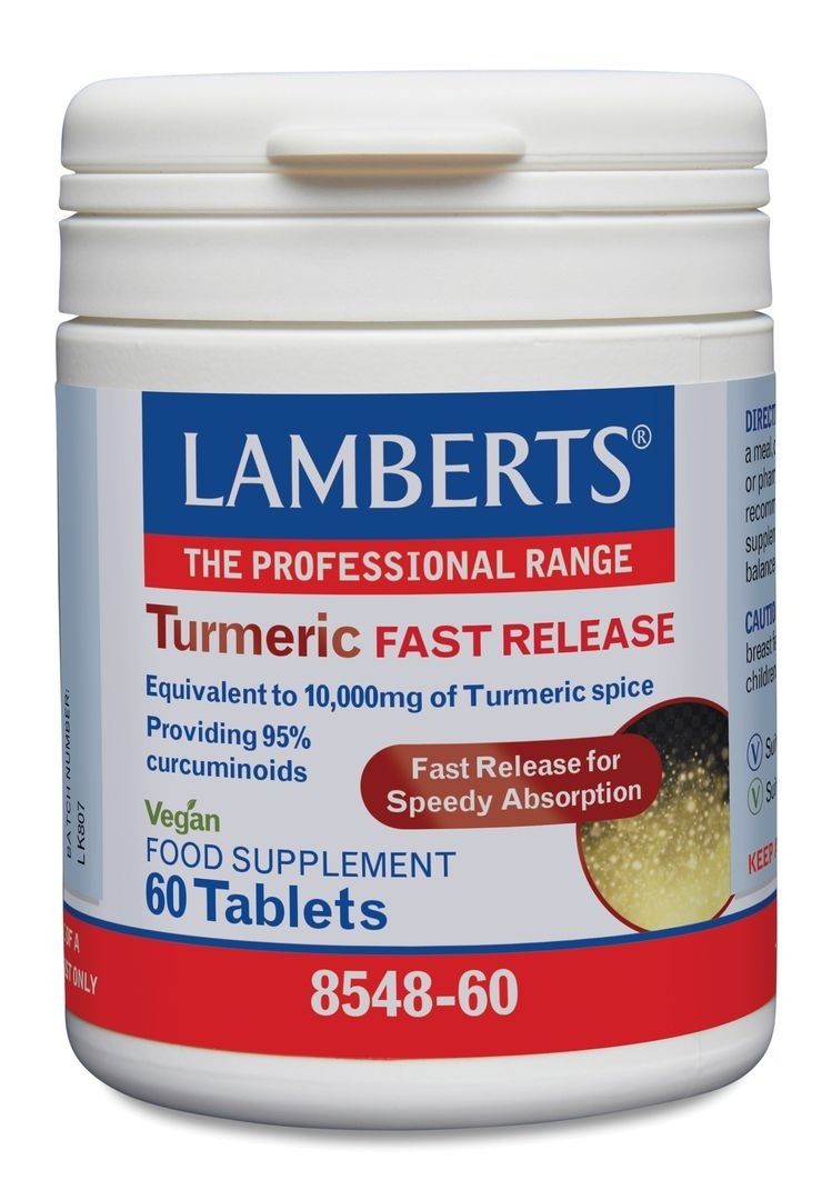 Куркума с бързо освобождаване х60 таблетки Lamberts
