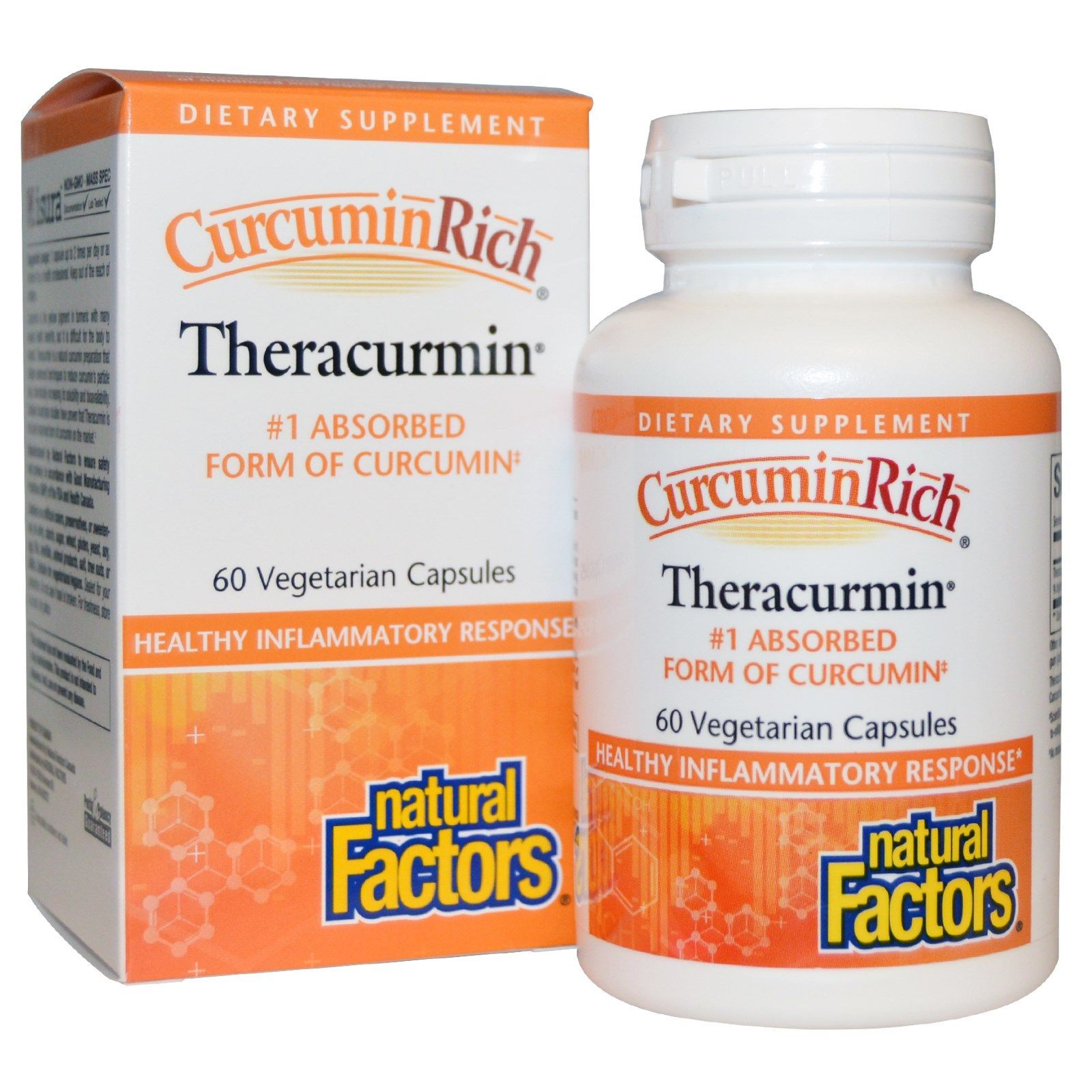 CurcuminRich Theracurmin Екстракт от куркума x60 капсули