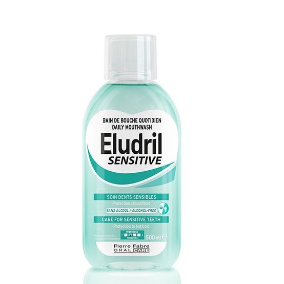 Eludril Sensitive Вода за уста при чувствителни зъби x500 мл