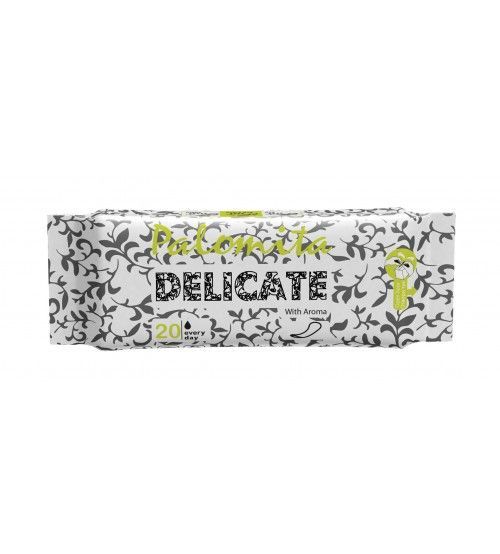 Palomita Delicate Every Day Ароматизирани ежедневни дамски превръзки х20 броя