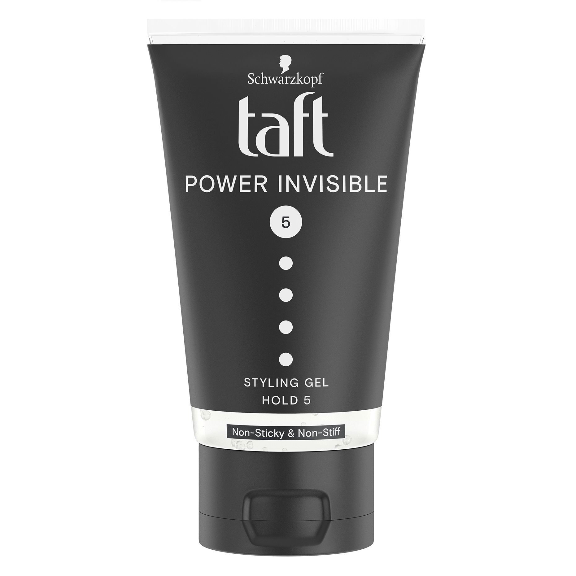 Taft Invisible Power Гел за коса с действие в три степени за мега силна фиксация х150 мл