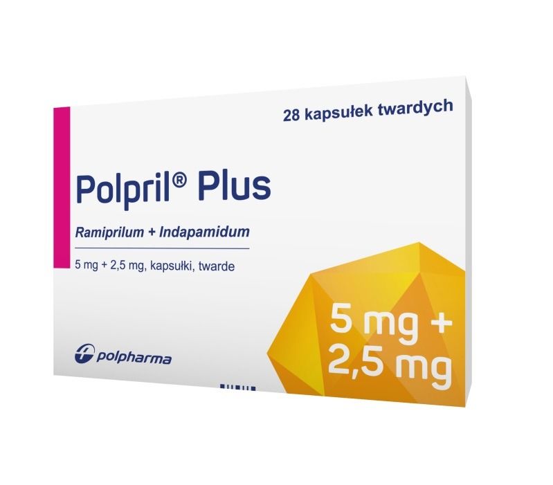 Polpril Plus 5 mg/2,5 mg х28 твърди капсули
