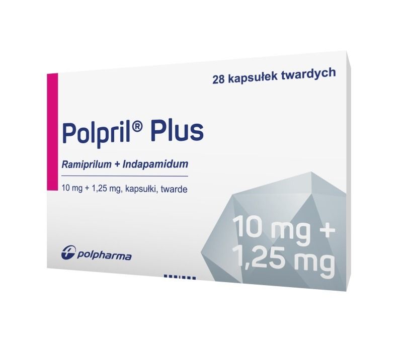 Polpril Plus 10 mg/1,25 mg х28 твърди капсули