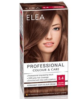 Elea Professional Боя за коса, цвят 5,4 Golden Chestnut