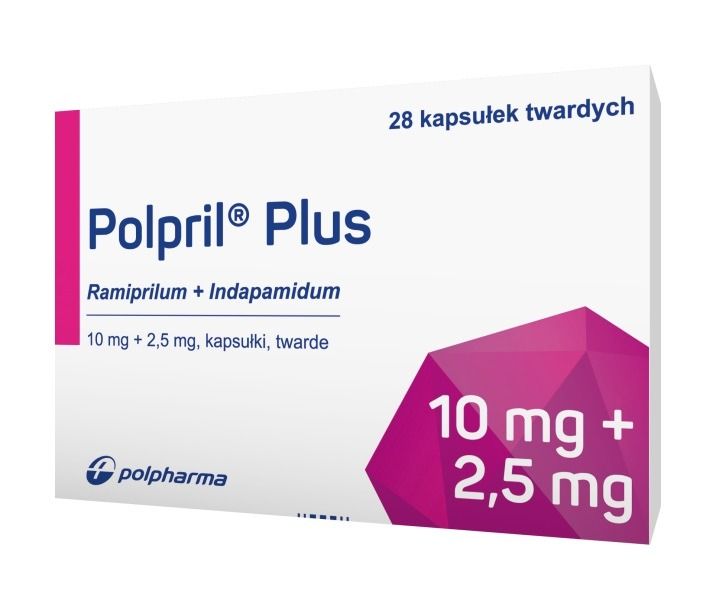 Polpril Plus 10 mg/2,5 mg х28 твърди капсули
