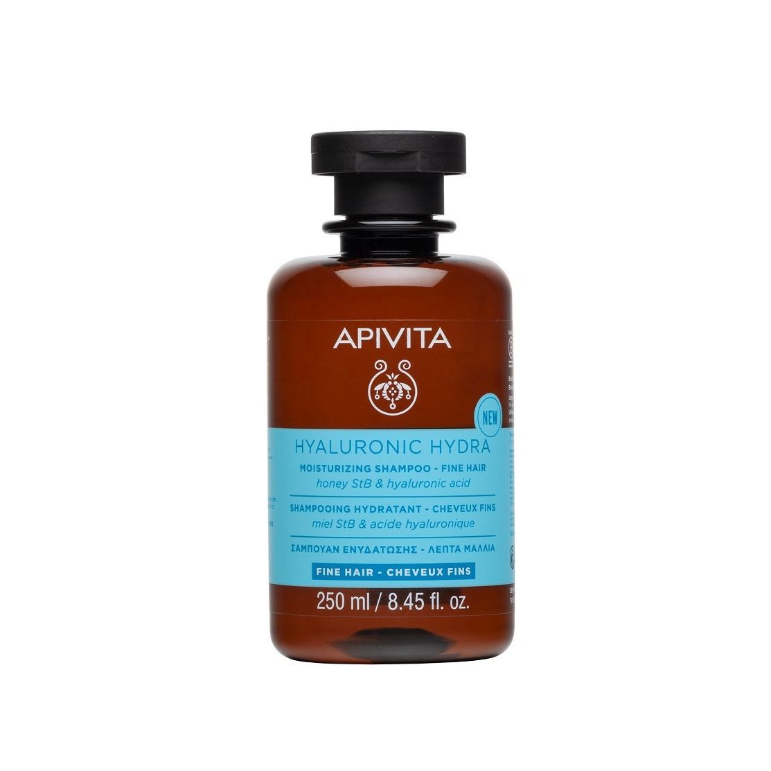 Apivita Hyaluronic Hydra Хидратиращ шампоан за тънка коса х250 мл