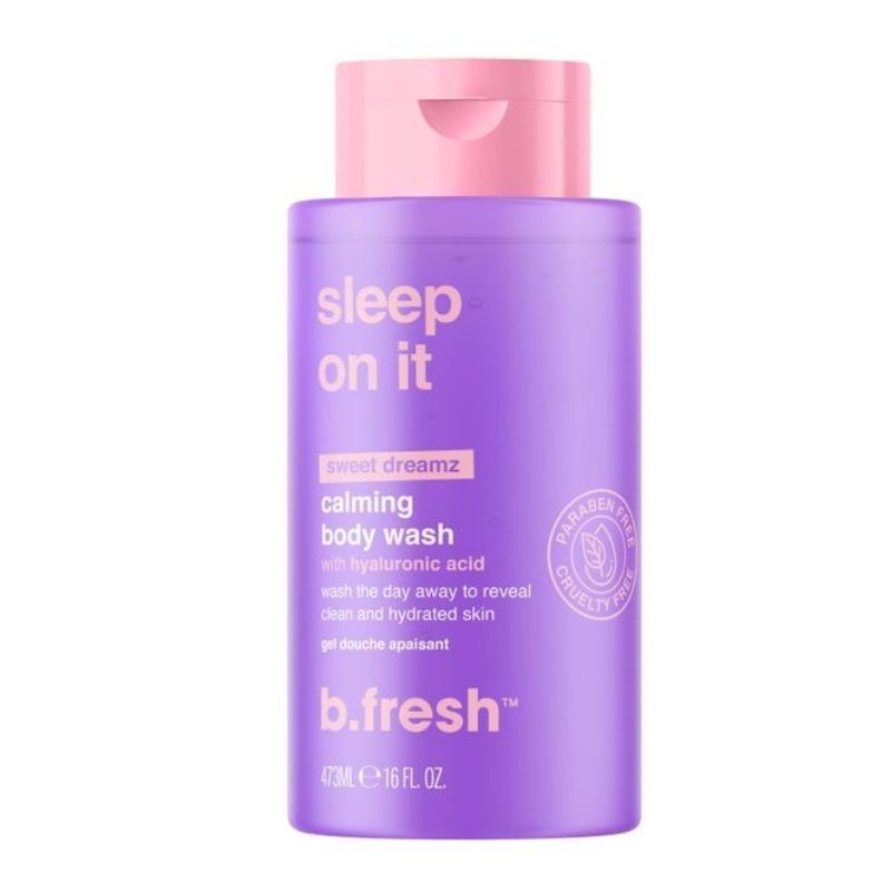 B.Fresh Sleep On It Успокояващ душ гел за тяло с хиалуронова киселина x473 мл