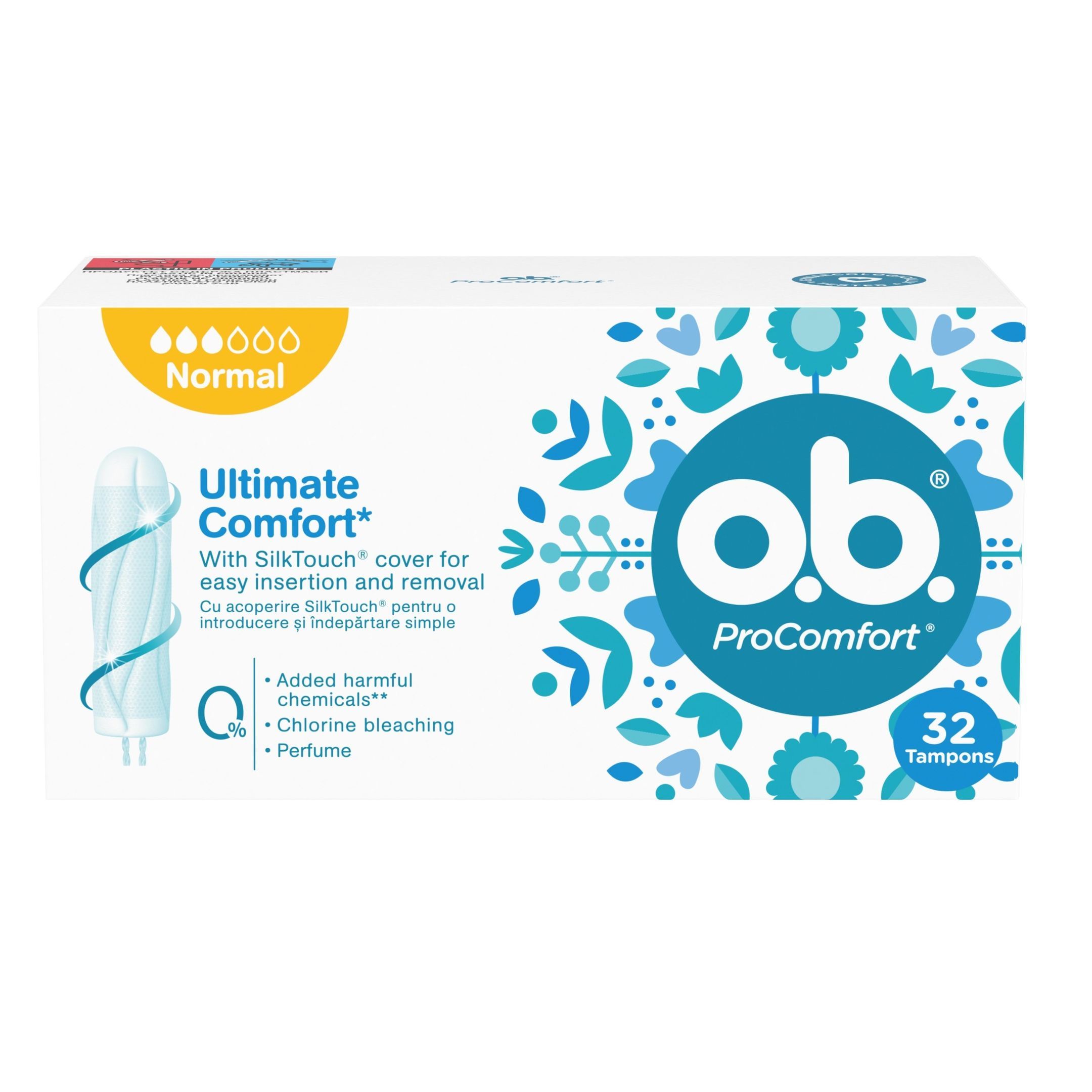 O.B. ProComfort Normal Дамски тампони х32 броя