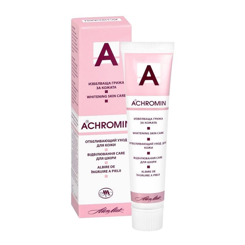 Achromin Избелващ крем за лице и тяло с UV филтри х45 мл