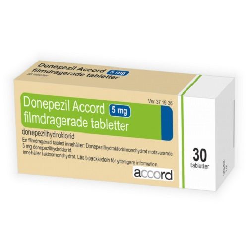 Донепезил Акорд 5 mg х30филмирани таблетки Accord
