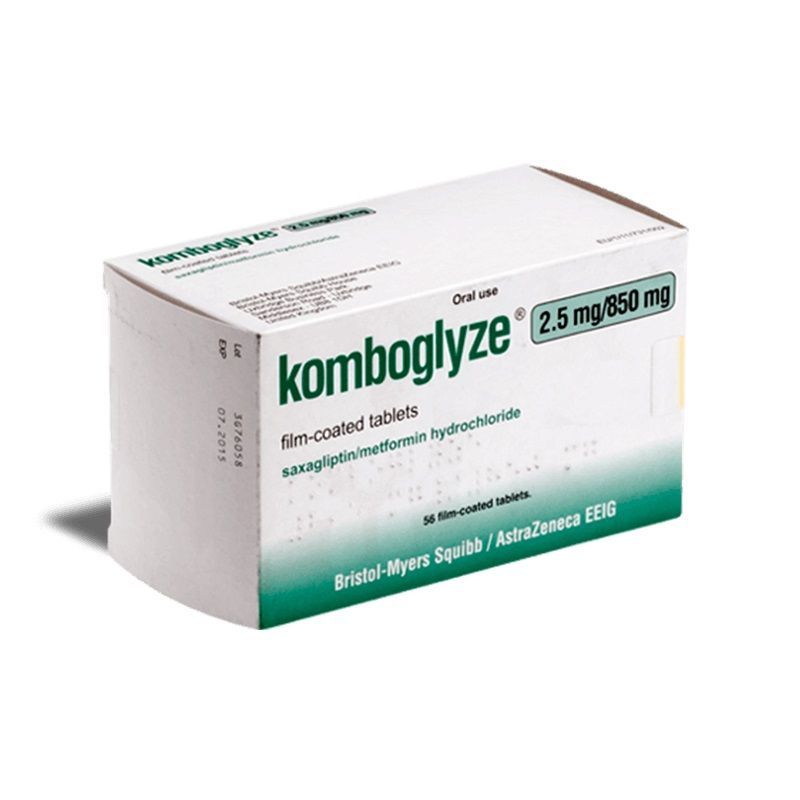 Комбоглайз, 2.5 мг/850 мг x60 филмирани таблетки