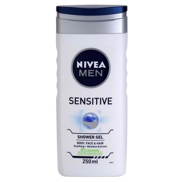 Nivea Men Sensitive Душ-гел за тяло, лице и коса х250 мл