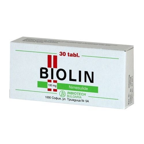 Биолин 100 mg х30 таблетки Inbiotech
