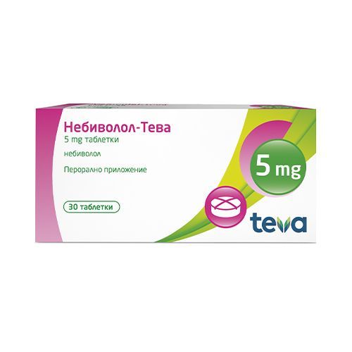 Небиволол-Тева 5 mg х30 таблетки