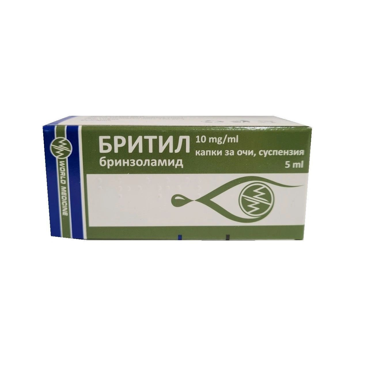 Бритил 10 mg/ml капки за очи, суспензия х5 мл World Medicine
