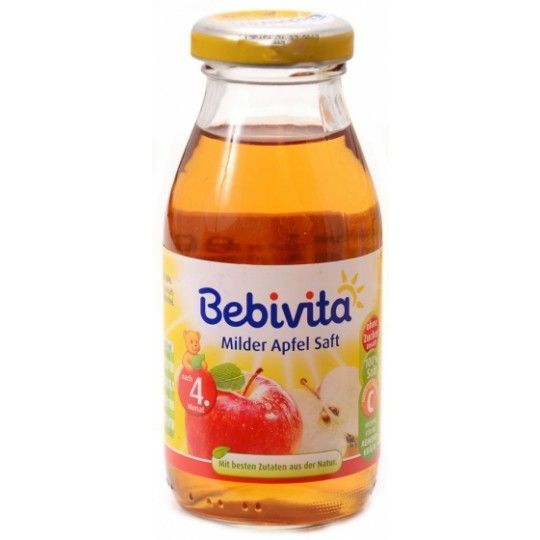 Bebivita Сок от меки ябълки за деца над 4 месеца х200 мл