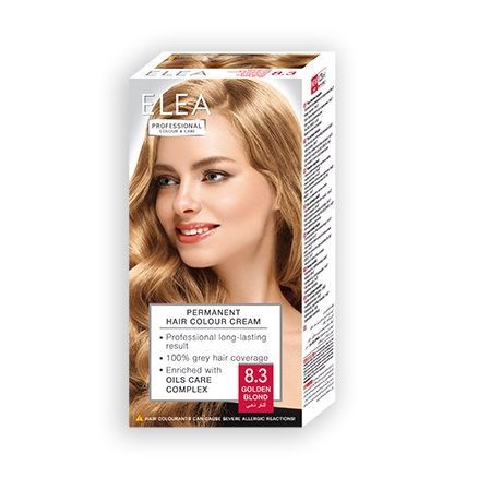 Elea Professional Боя за коса, цвят 8,3 Golden Blond