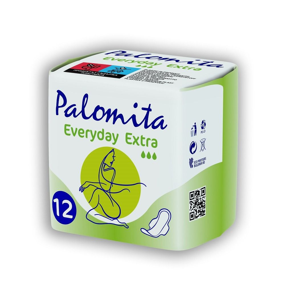 Palomita Everyday Extra Ежедневни дамски превръзки х12 броя
