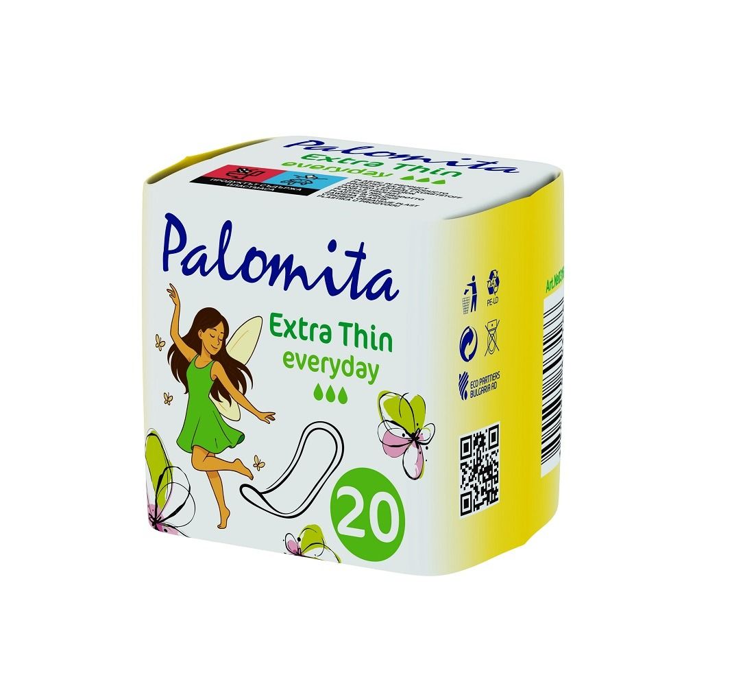 Palomita Extra Thin Everyday Ежедневни дамски превръзки х20 броя