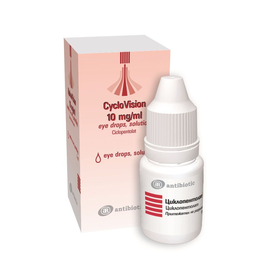 ЦиклоВижън 10 mg / ml капки за очи, разтвор х10 мл Antibiotic