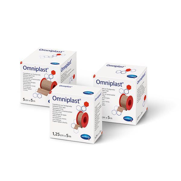Hartmann Omniplast Текстилна фиксираща лента 5см x 5м х1 брой