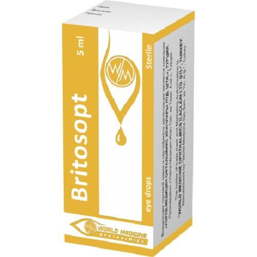 Бритосопт 10 mg/ml + 5 mg/ml капки за очи, суспензия х5 мл World Medicine