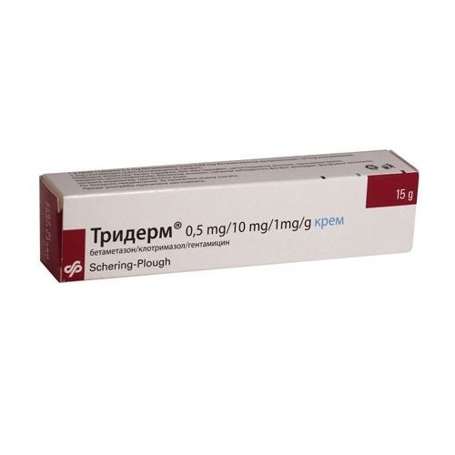Тридерм крем х15 г