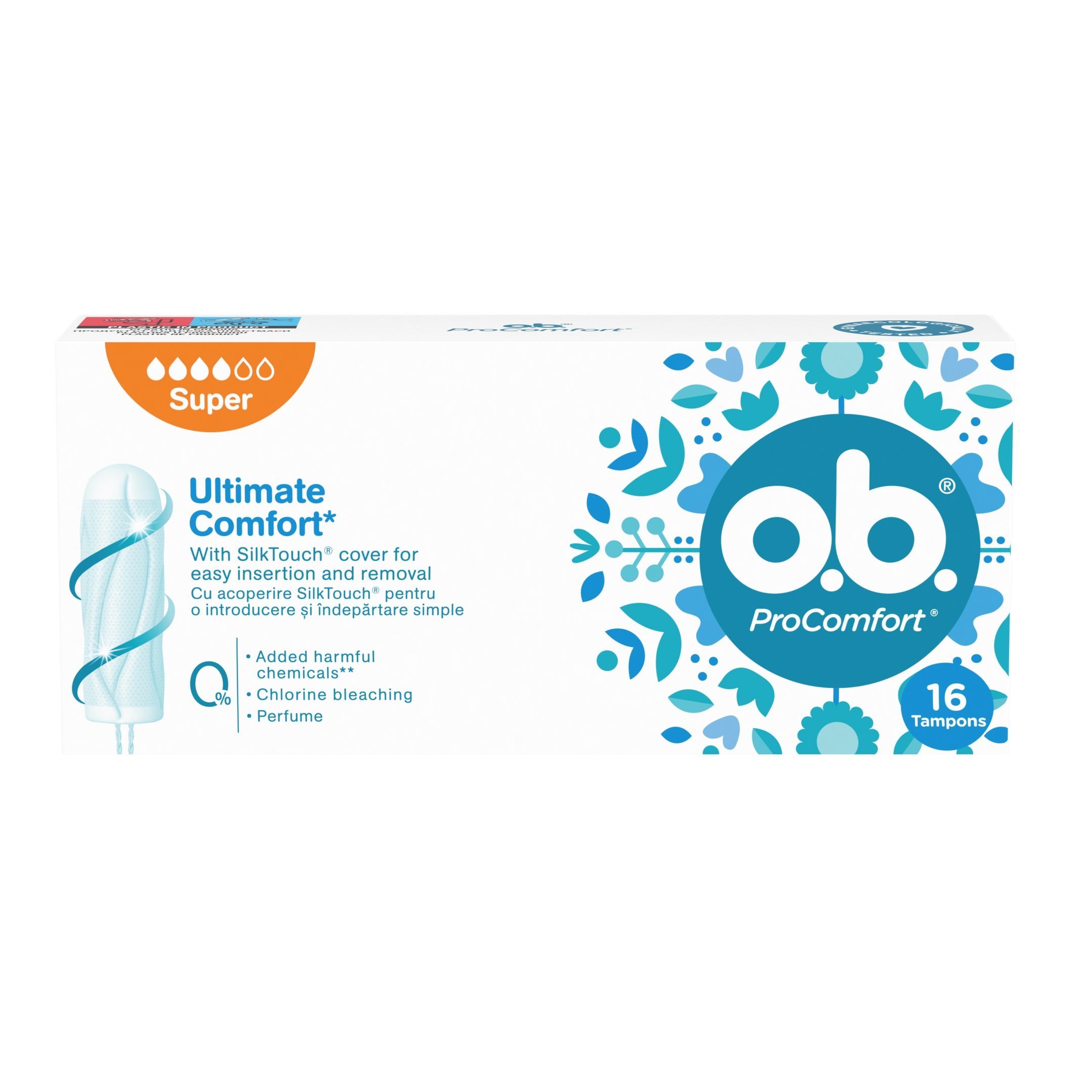 O.B. ProComfort Super Дамски тампони х16 броя