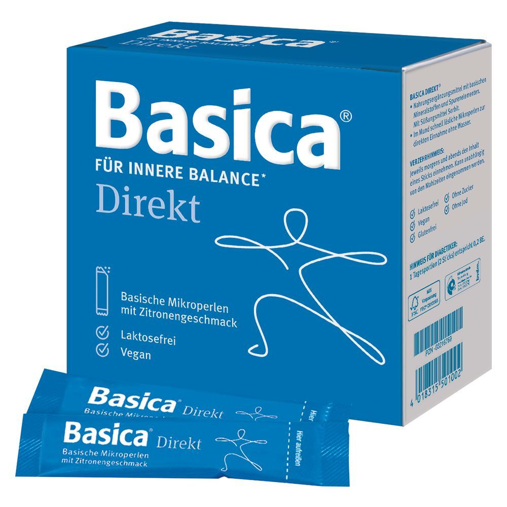 Basica Direct Минерали за киселинно-алкален баланс х30 сашета Protina Pharm