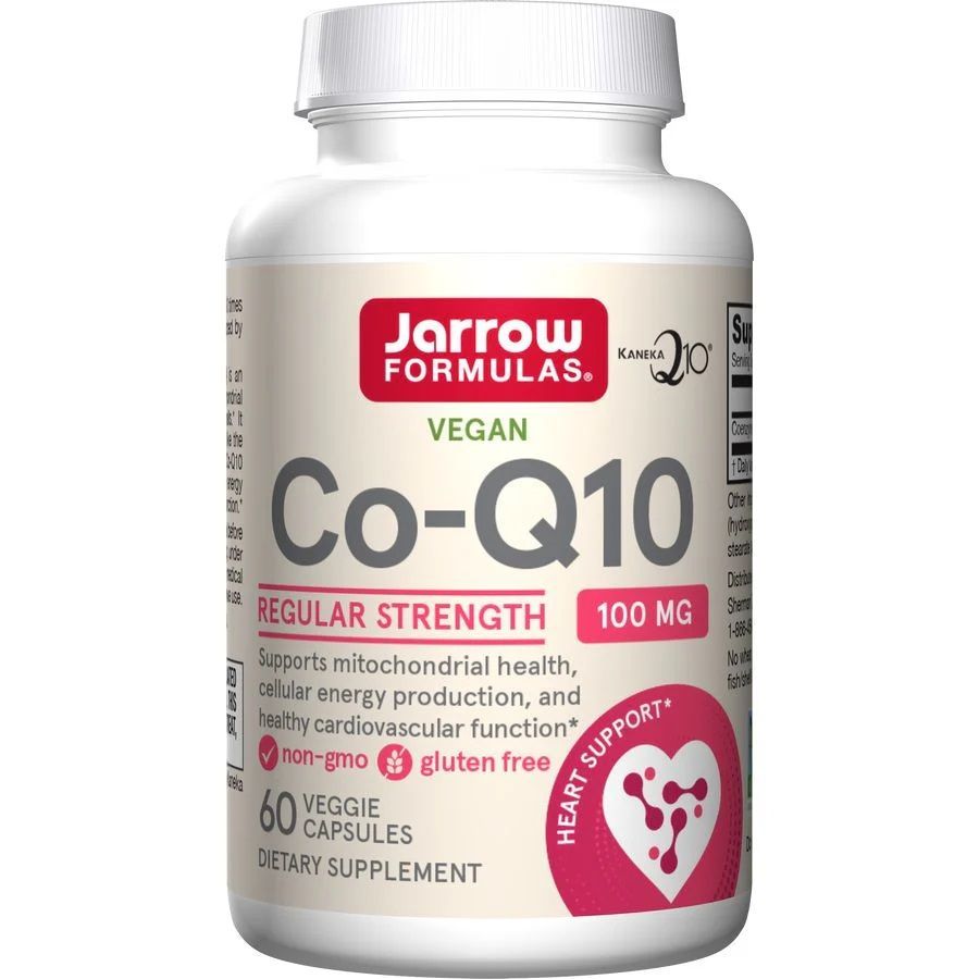 Co-Q10 Коензим Q10, 100 мг x60 веге капсули, Jarrow