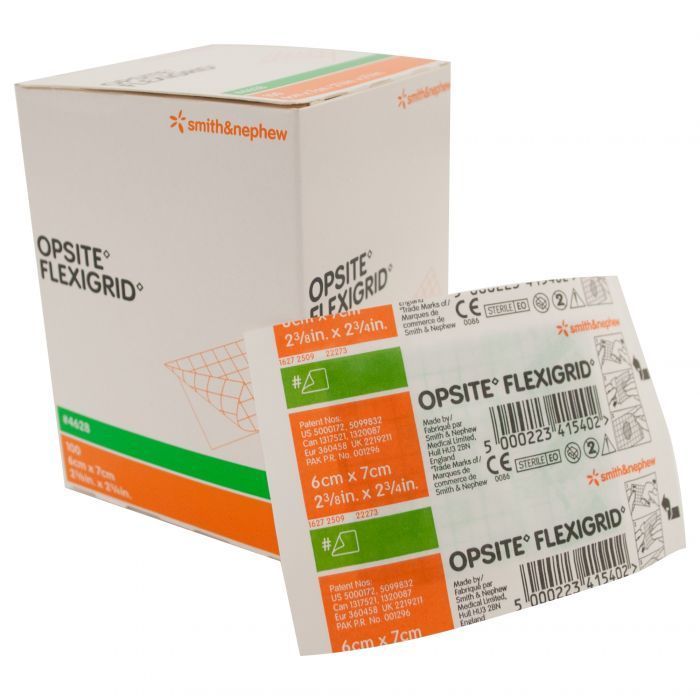Opsite Flexigrid прозрачна самозалепяща се превръзка 6 см х 7см х1 бр