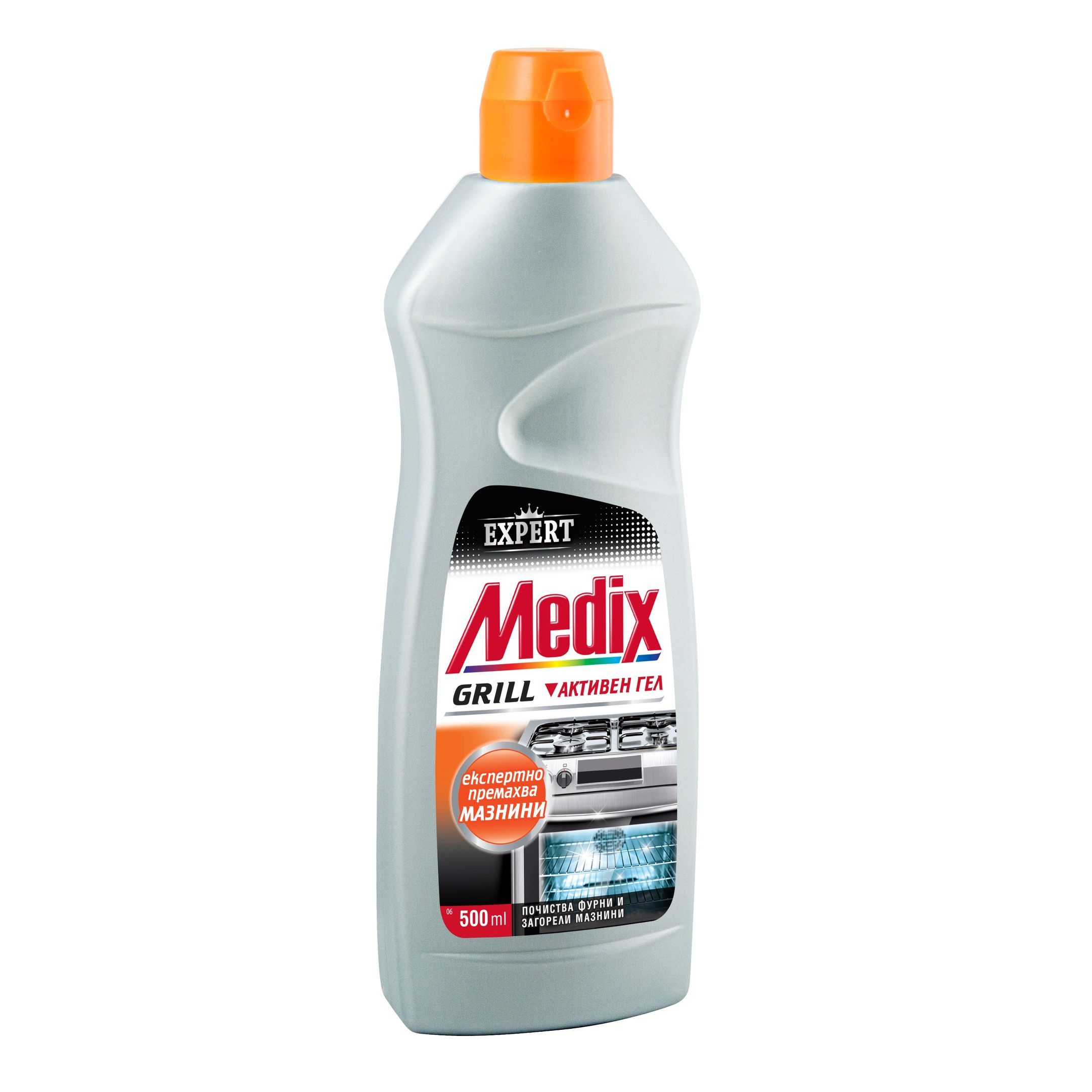 Medix Grill Препарат за фурни и загорели мазнини x500 мл