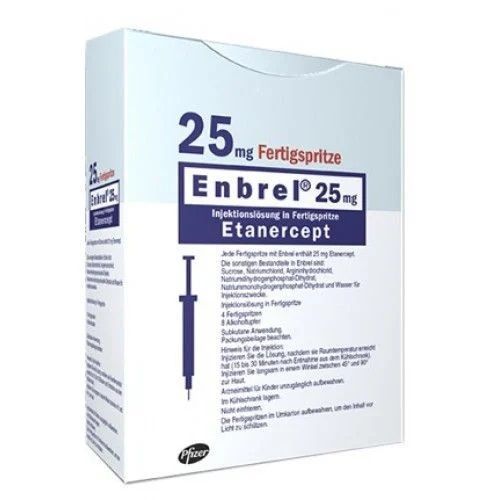 Енбрел инжекционен разтвор, 25 мг x4 ампули