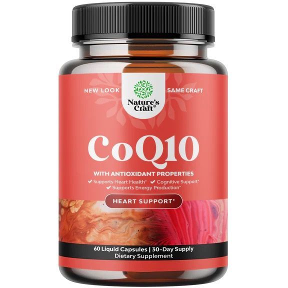 CoQ10 Коензим Q10 100 мг х60 капсули Nature's Craft