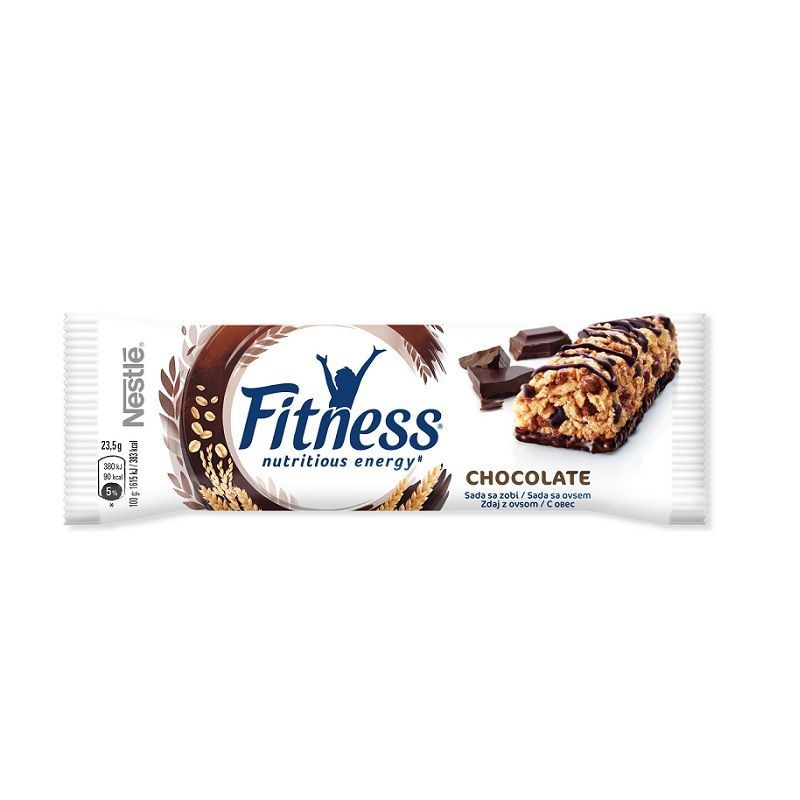 Nestle Fitness Зърнен десерт с шоколад x 23,5 грама