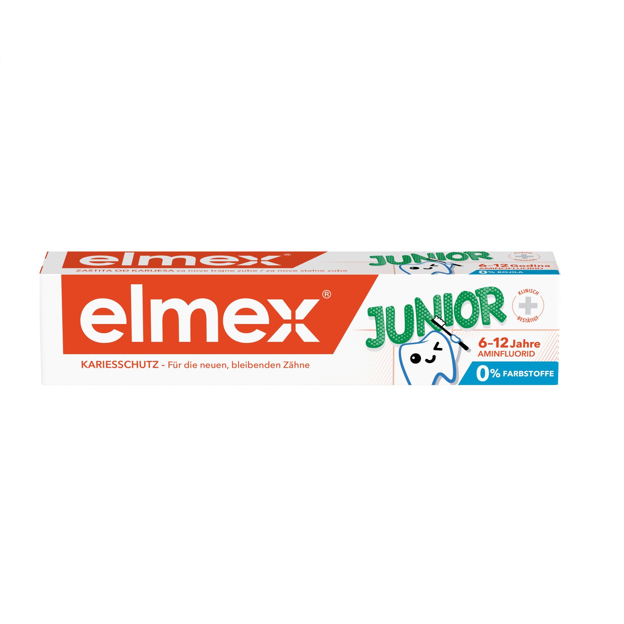Elmex Junior Паста за зъби за деца 6-12 години против кариеси х75 мл