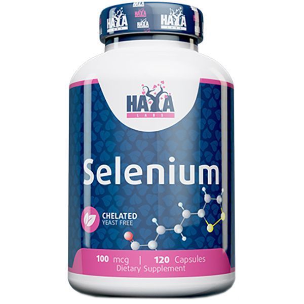 Селен 100mcg х120 капсули Haya Labs
