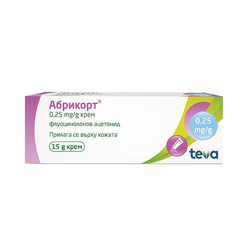 Абрикорт 0,25 mg/g крем х15 г