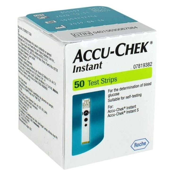 Accu-Chek Instant Тест ленти за глюкомери х50 броя