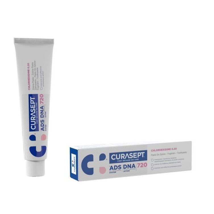 Curasept ADS DNA 720 Паста за зъби с 0.2% хлорхексидин х75 мл