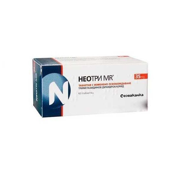Неотри MR 35 mg х60 таблетки с изменено освобождаване