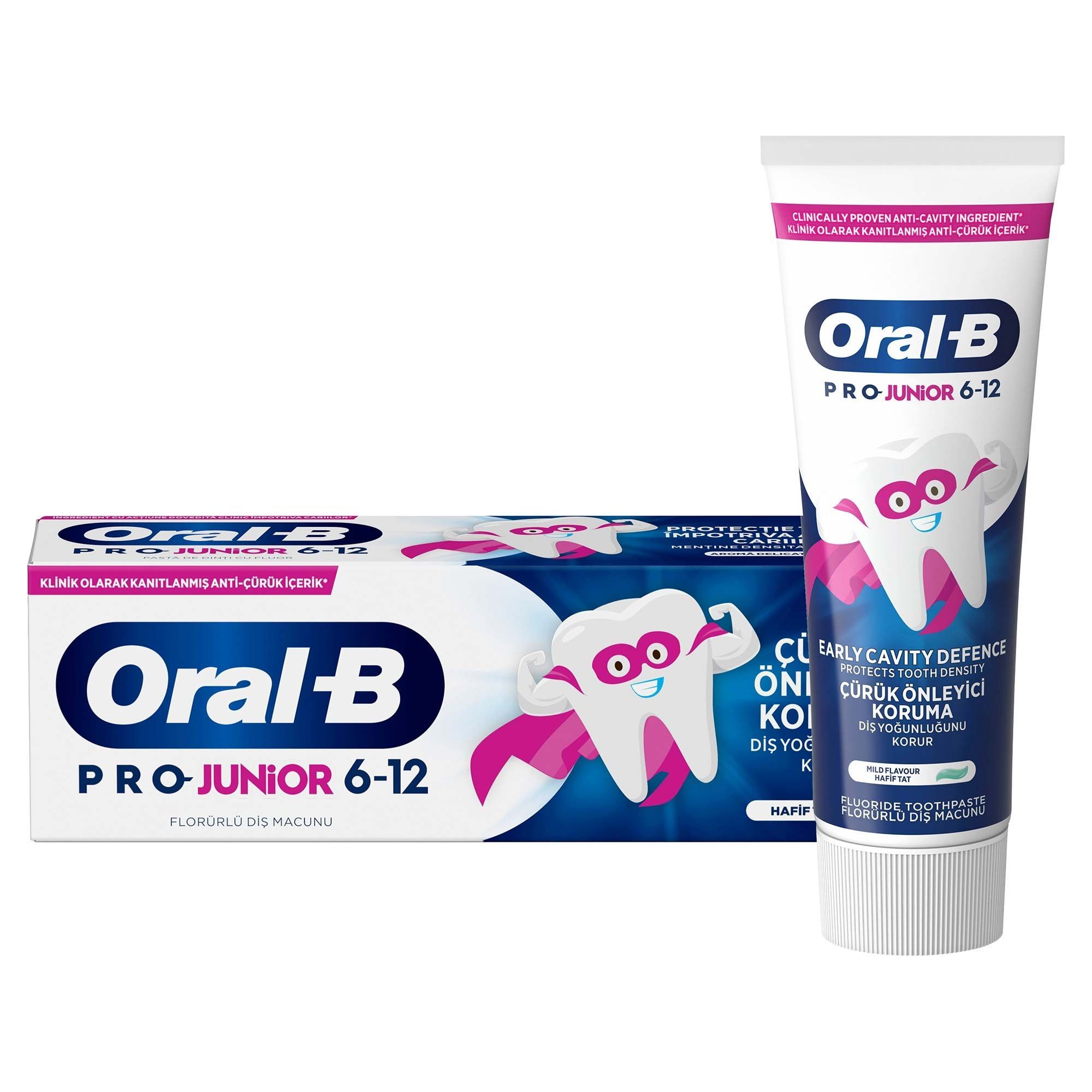 Oral-B Pro Junior Паста за зъби за деца от 6 до 12 години x75 мл