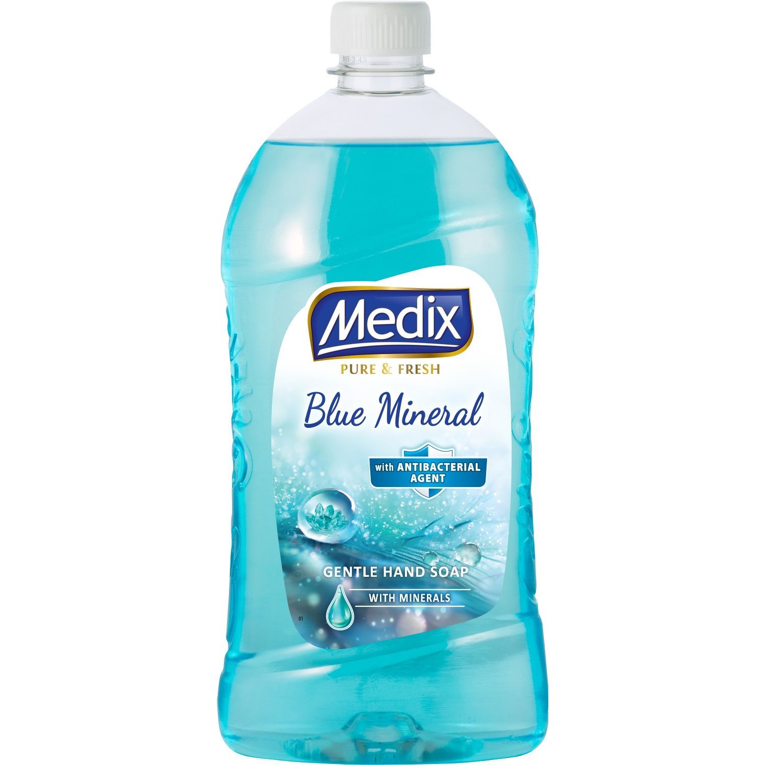 Medix Blue Mineral Течен сапун за ръце с минерали - пълнител х800 мл