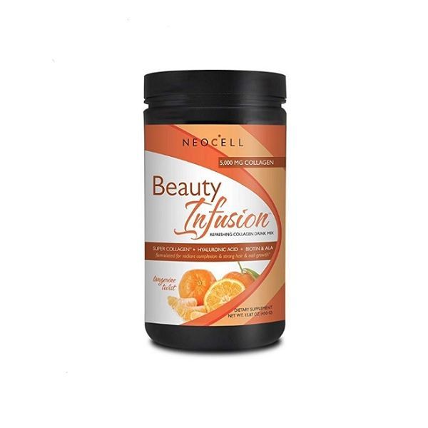 Beauty Infusion Гурме колаген комплекс + Хиалуронова киселина с вкус на мандарина х330 грама Neocell
