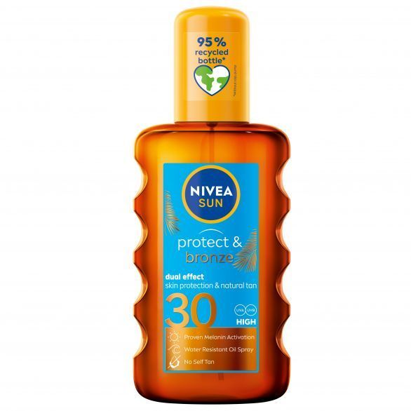 Nivea Sun Protect and Bronze Слънцезащитно олио за активиране на тена SPF20 x200 мл