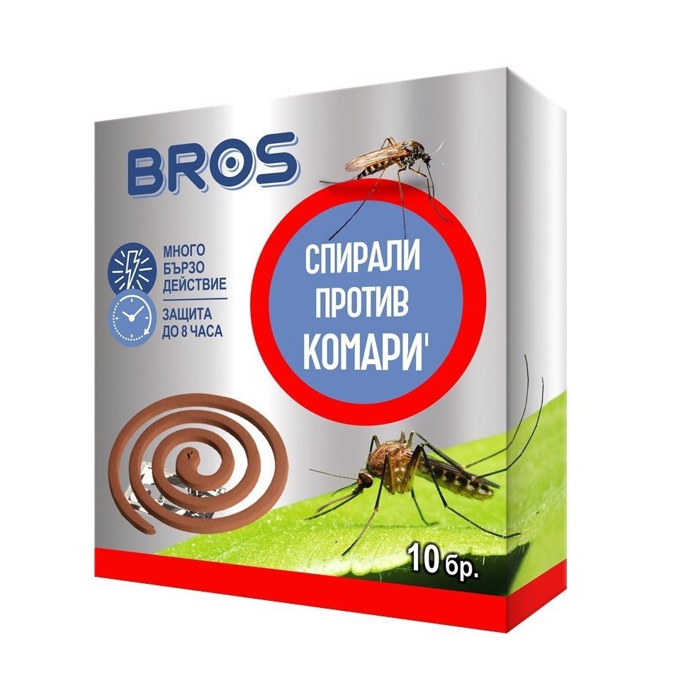 Bros Спирала против комари х10 броя